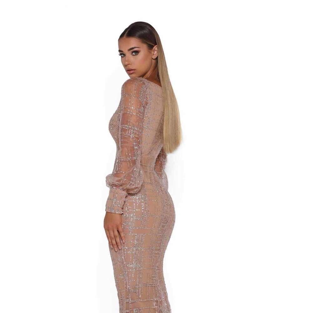 Portia & Scarlett Gold Gown NWT